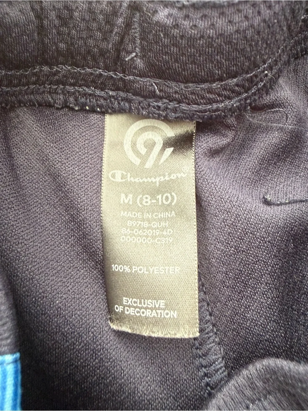 Champion athletic shorts